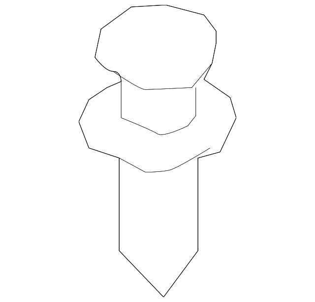 19316174 Деталь REAR SILL PLATE CLIP, LEFT