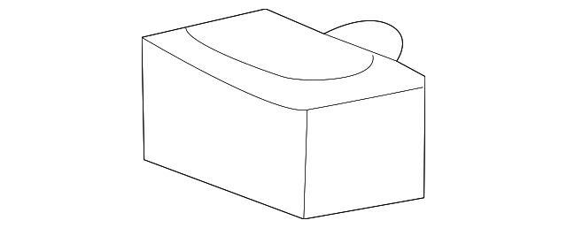 89897-38000 Деталь BELT & RETRACTOR DUST CAP, RIGHT