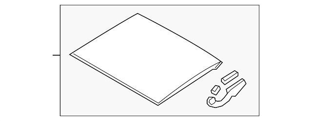 81611-2P500 Деталь SUNROOF GLASS