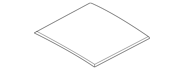81612-2P500 Деталь REAR GLASS