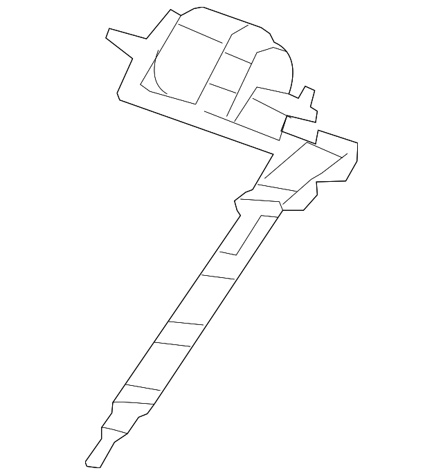 7B0-857-807-HL5 Деталь CENTER SEAT BELT
