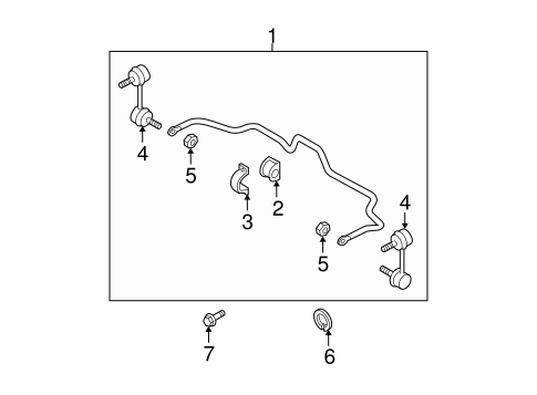 Sorento STABILIZER BAR & COMPONENTS
