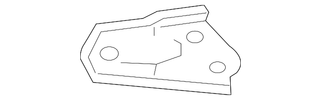 53481-30020 Деталь SUPPORT CYLINDER MOUNT BRACKET, RIGHT