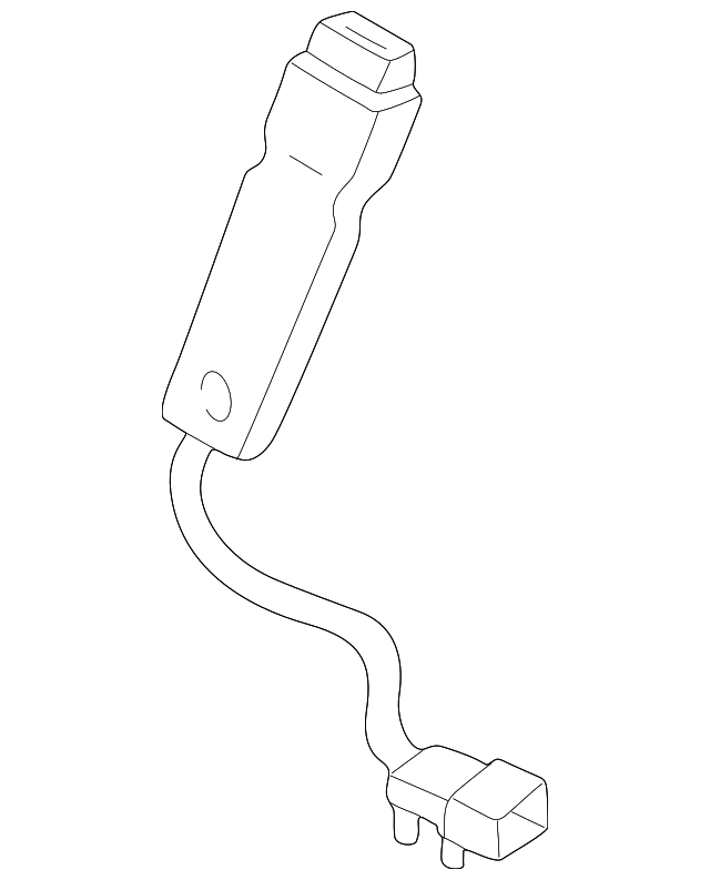6C3Z-7861202-AA Деталь BUCKLE, RIGHT