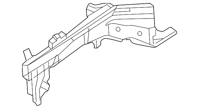 6211086Z00 Деталь LOWER RAIL, RIGHT