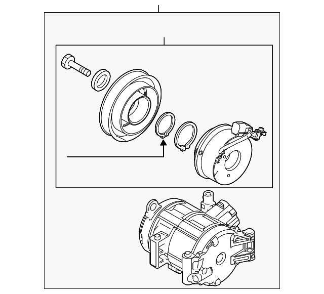 BFD1-61-450 COMPRESSOR ASSY