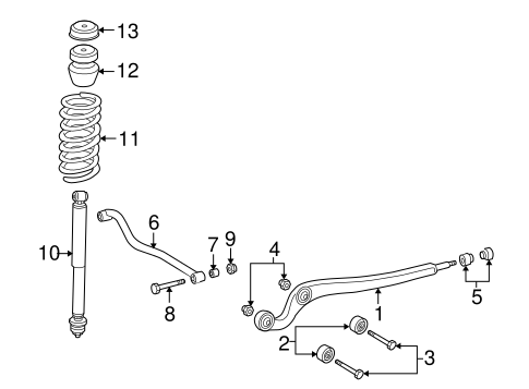 G500 SUSPENSION COMPONENTS