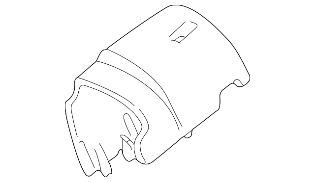 F75Z3530AAA Деталь UPPER SHROUD