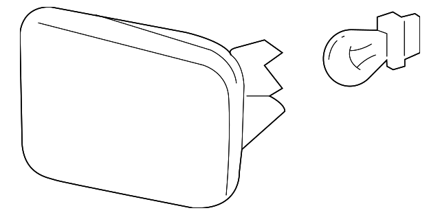 25952325 Деталь TAIL LAMP ASSY, LEFT