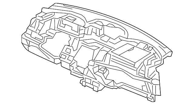 77100-TX4-A00ZB Деталь PANEL, INSTRUMENT *NH690L* (PREMIUM BLAC
