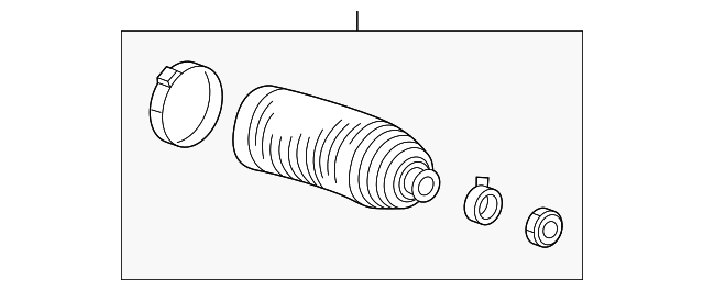 13464245 Деталь BOOT KIT, LEFT