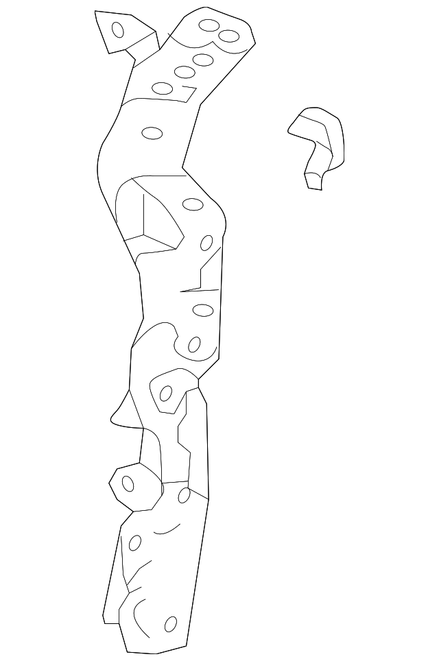 04601-TX4-A00ZZ Деталь STAY SET, R. FR. BULKHEAD SIDE