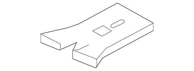 97366-A7000 Деталь REAR DUCT, RIGHT