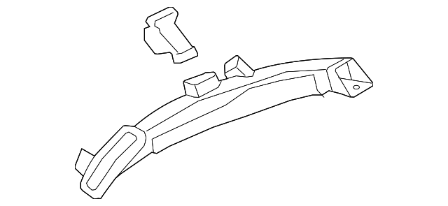 97380-A7000 Деталь DEFROSTER DUCT, LEFT