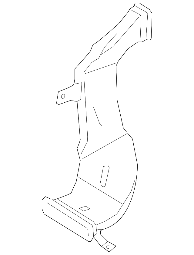 97370-A7000 Деталь FRONT DUCT, RIGHT
