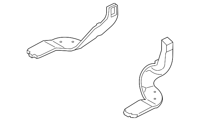 97360-3K000 Деталь FLOOR DUCT, LEFT