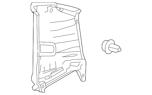 62420-24040-B1 PILLAR TRIM, LEFT