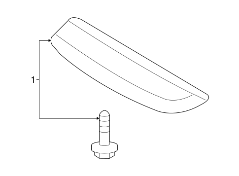 Azera HIGH MOUNTED STOP LAMP