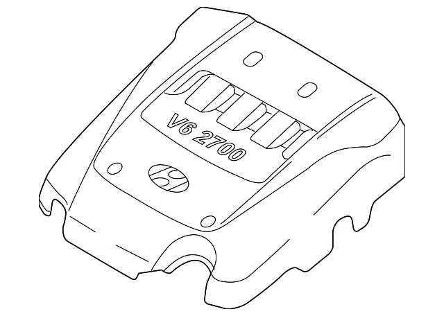 29240-37250 Деталь ENGINE COVER