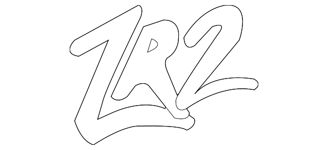 12496139 Деталь DECAL