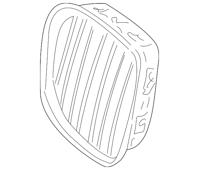 51-13-8-397-503 Деталь GRILLE, LEFT
