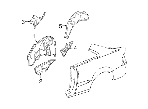 CLK320 INNER STRUCTURE