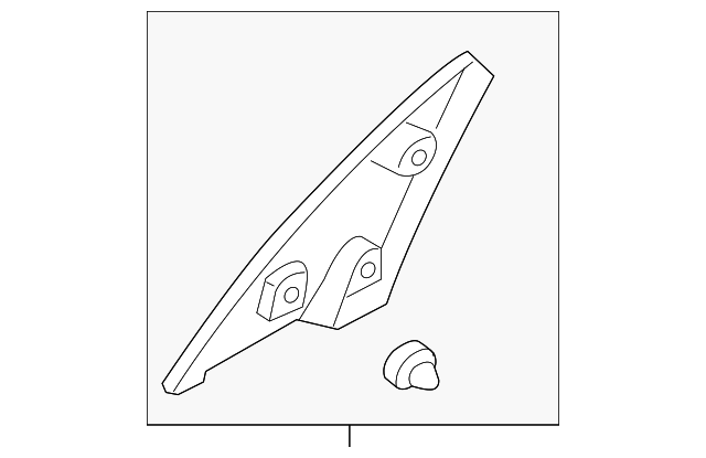 65250FJ000 Деталь COVER, RIGHT