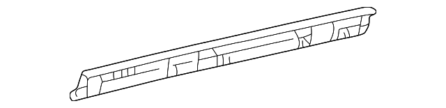 61232-60081 Деталь SIDE RAIL, LEFT
