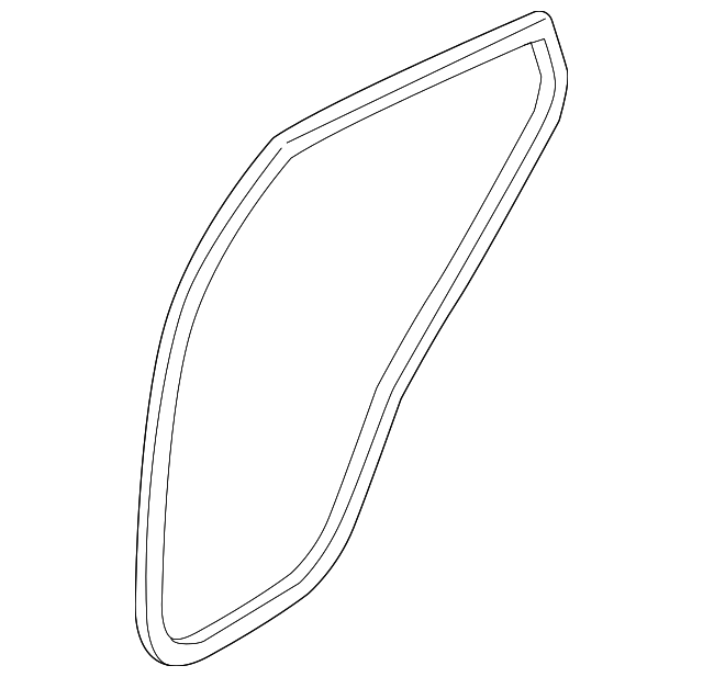 76924CL71B OPENING TRIM, LEFT