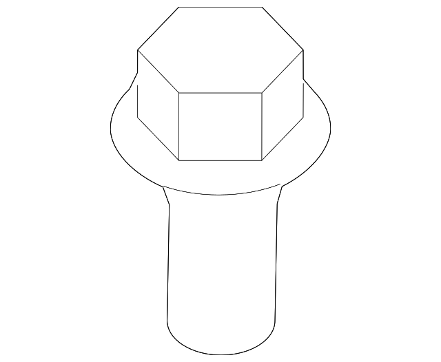 -N605920-S439 Деталь STABILIZER BAR BOLT, LEFT