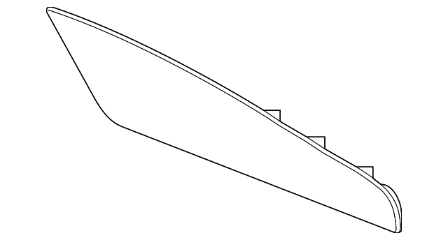 92263847 Деталь EXTENSION PANEL, LEFT