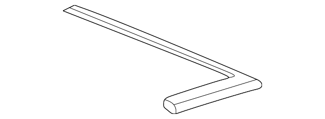 1J5-853-709-C-B41 Деталь DRIP RAIL COVER, LEFT