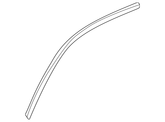1J5-853-705-H-B41 Деталь DRIP RAIL, LEFT
