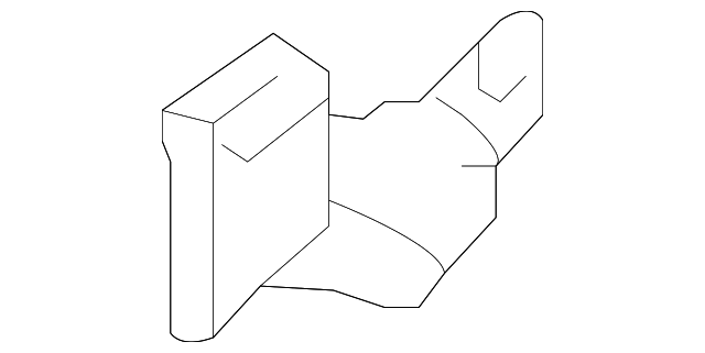 88842-3SG8B Деталь OUTER BUCKLE, LEFT