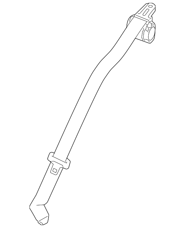 88844-3SG8A Деталь OUTER BELT ASSY, LEFT