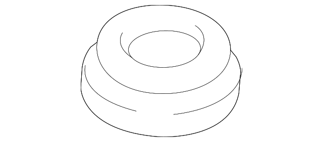 1351A055 RADIATOR LOWER INSULATOR, RIGHT