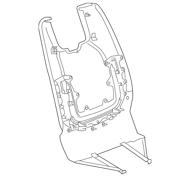 22867390 SEAT BACK PANEL