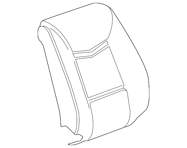 23238169 SEAT BACK COVER