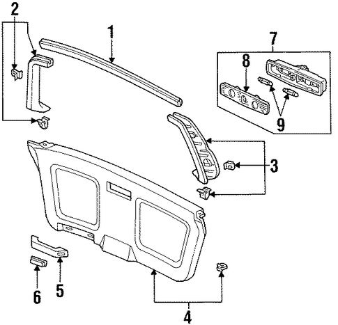 Oasis INTERIOR TRIM