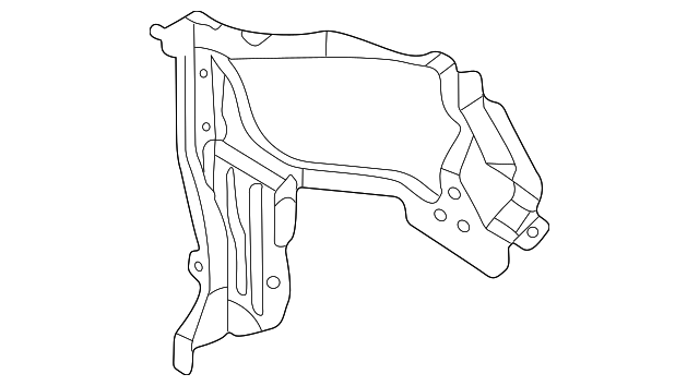 0K2NU-54120 Деталь SIDE PANEL, LEFT