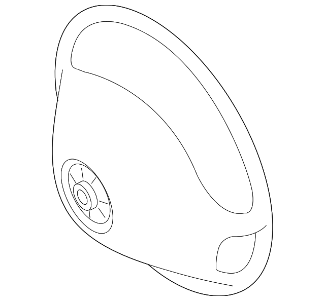 ZF45BD1AA Деталь STEERING WHEEL