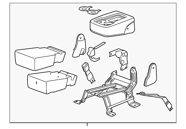 15865121 Деталь SEAT ASSY