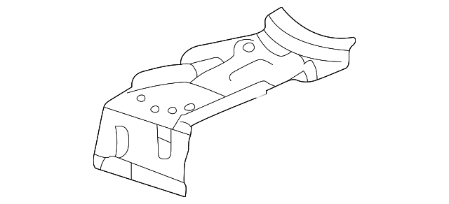 64125-06010 Деталь PKG TRAY SUPPORT, RIGHT