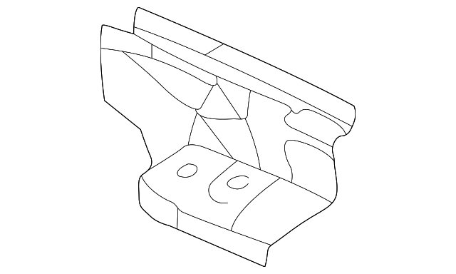 64312-06020 Деталь PKG TRAY SUPPORT, RIGHT
