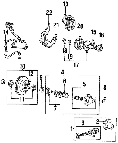 B2300 FRONT BRAKES