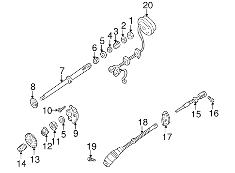 B3000 SHAFT & INTERNAL COMPONENTS 2