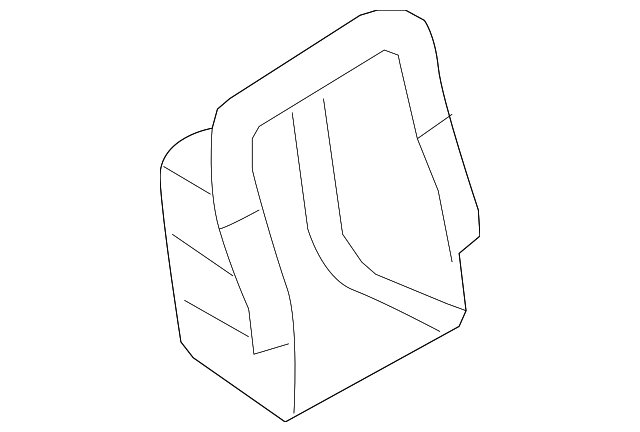 20793957 Деталь SOUND ABSORBER, LEFT