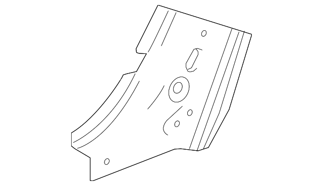 20913894 Деталь LOCK PLR REINF, LEFT