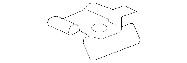 20804053 Деталь UPPER SUPPORT, LEFT