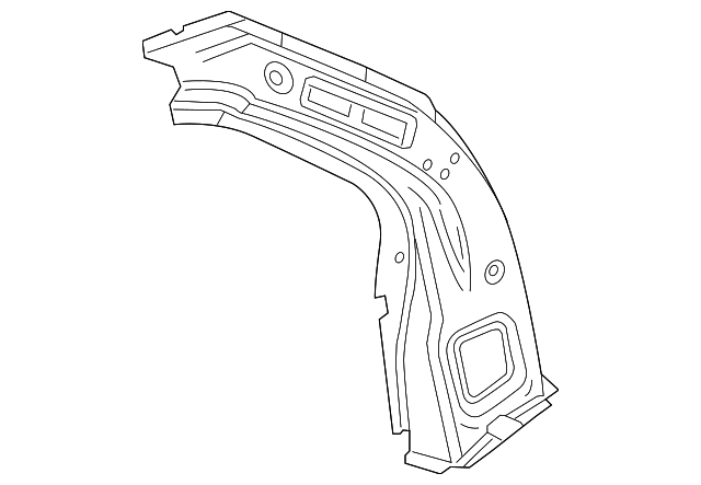 20903906 Деталь LOCK PLR REINF, LEFT